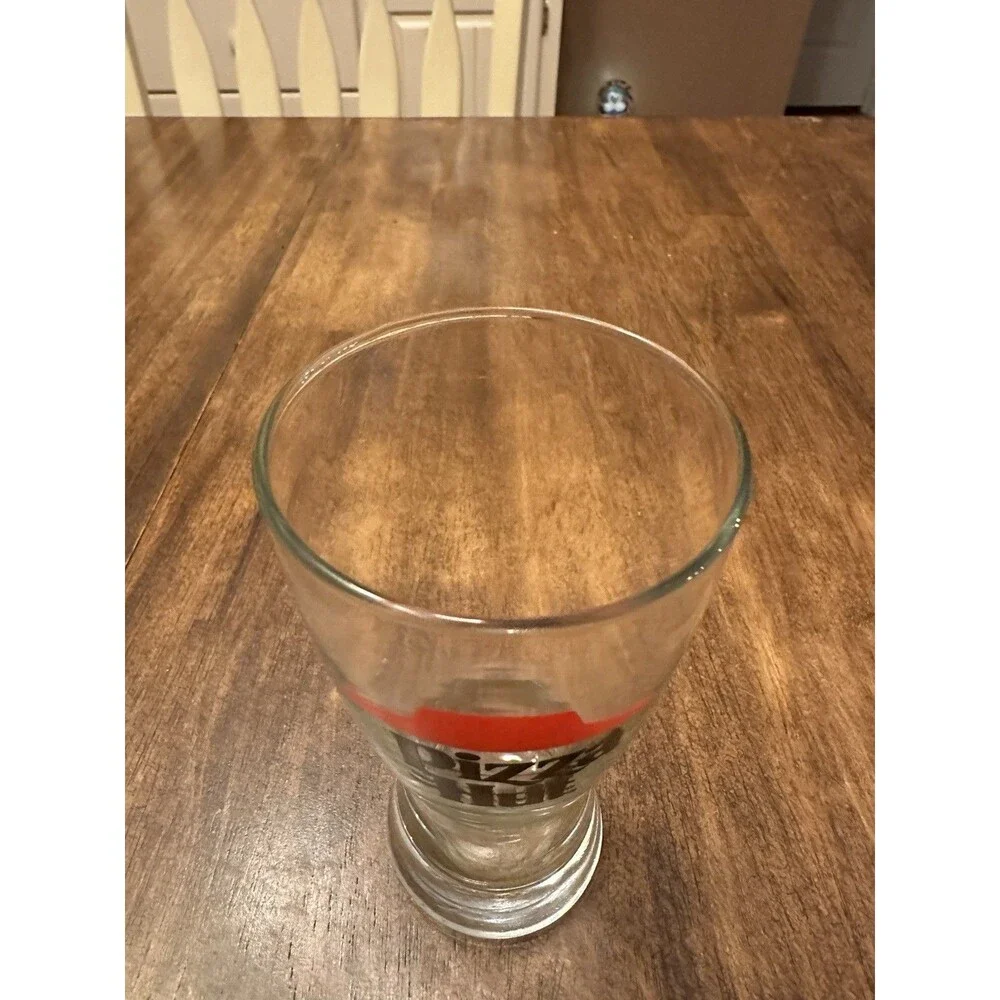 Vintage Pizza Hut Red Roof Pilsner 8oz Drinking Glass Restaurant Advertising
